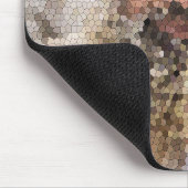 Portrait eines älteren Afghanen Mousepad (Ecke)