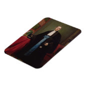 Portrait eines Anwalts in seiner Bibliothek, 1852 Magnet (Linke Seite)