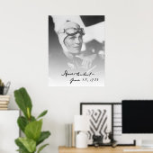PORTRAIT eines AVIATRIX Poster (Heimbüro)