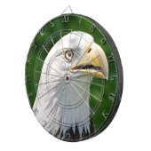 Portrait eines Bald-Adlers Dartscheibe (Vorderseite rechts)