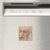 Portrait eines Barteten Magnet (In Situ (Geschirrspüler))