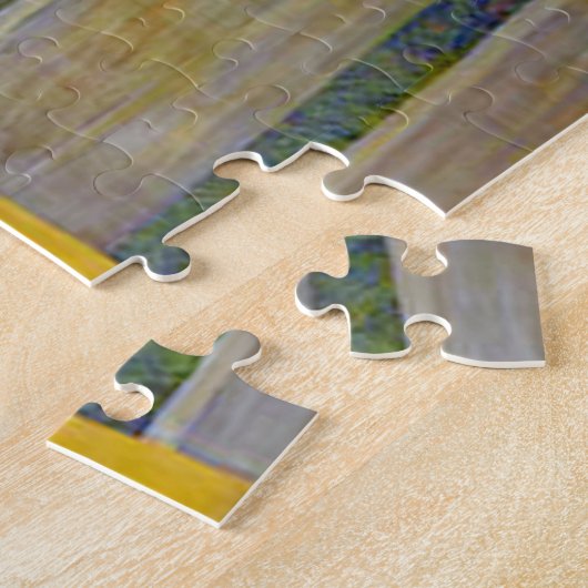 Portrait eines Bauern NC Wyeth 1943 Americana Art Puzzle (Seite)