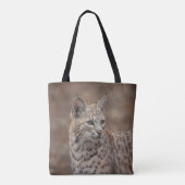 Portrait eines Bobcat Tasche (Rückseite)
