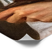 Portrait eines David Pupil Poster (Ecke)
