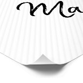 Portrait eines deutschen Schäferhunds Sketched Art Poster (Ecke)