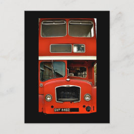 Portrait eines Doppeldeckers [Postkarte] Postkarte