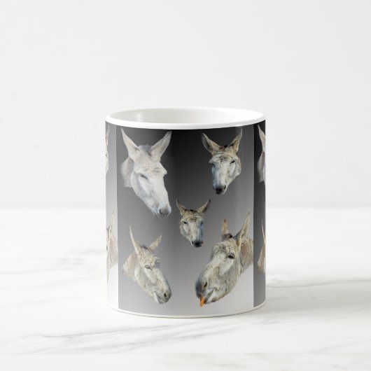 Portrait eines Esels, Kaffeetasse (Mittel)