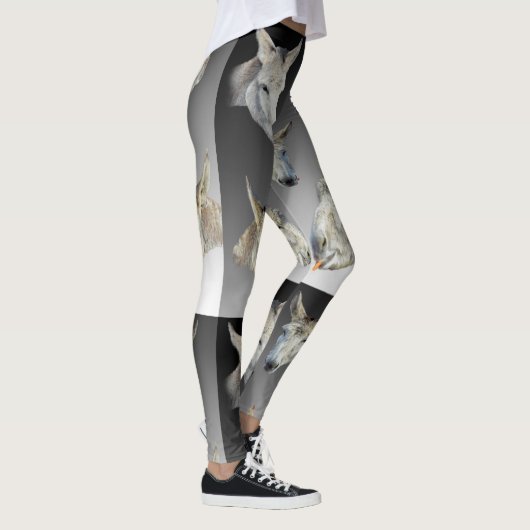 Portrait eines Esels, Leggings (Rechts)