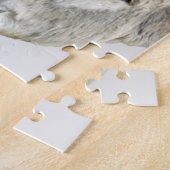 Portrait eines Esels, Puzzle (Seite)