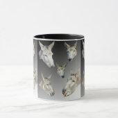 Portrait eines Esels, Tasse (Zentrum)