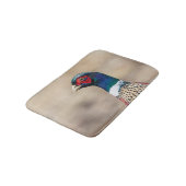 Portrait eines Fasans Badematte (Schrägansicht)