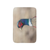 Portrait eines Fasans Badematte (Vorderseite Vertikal)