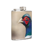 Portrait eines Fasans Flachmann (Rechts)