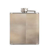 Portrait eines Fasans Flachmann (Rückseite)