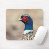 Portrait eines Fasans Mousepad (Mit Mouse)