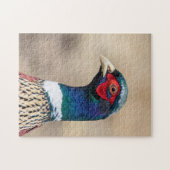 Portrait eines Fasans Puzzle (Horizontal)
