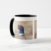 Portrait eines Fasans Tasse (Vorderseite Links)