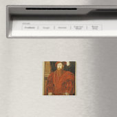 Portrait eines Gentleman des Englischen Gerichts Magnet (In Situ (Geschirrspüler))
