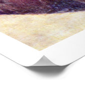 Portrait eines Girl Tondo Poster (Ecke)