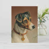 Portrait eines Jacks Russel Terrier | Carl Reicher (Stehend Vorderseite)
