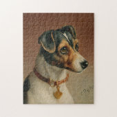 Portrait eines Jacks Russel Terrier | Carl Reicher Puzzle (Vertikal)