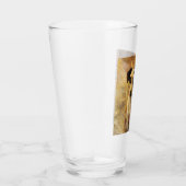 Portrait eines Jacks Russell Dog (Tierart) Glas (Rechts)