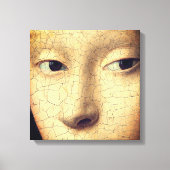 Portrait eines jungen Mädchens (Detail) Leinwanddruck (Vorderseite)