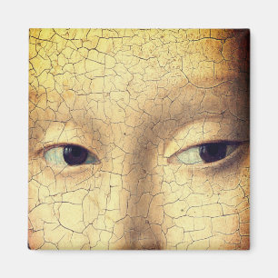 Portrait eines jungen Mädchens (Detail) Magnet