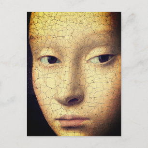 Portrait eines jungen Mädchens (Detail) Postkarte