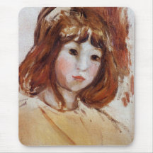 Portrait eines jungen Mädchens (von Berthe Morisot
