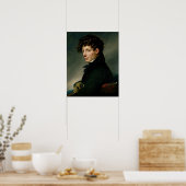 Portrait eines jungen Mannes als Jäger, 1811 Poster (Küche)