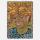 Portrait eines jungen Mannes mit Cornflower, Van G Decke (Vorderseite Vertikal)
