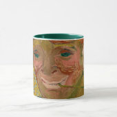 Portrait eines jungen Mannes mit Cornflower, Van G Tasse (Zentrum)
