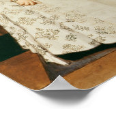 Portrait eines jungen Mannes Poster (Ecke)