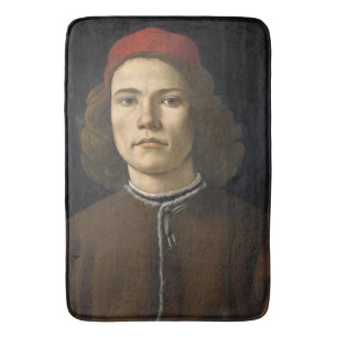 Portrait eines jungen Mannes (von Sandro Botticell Badematte
