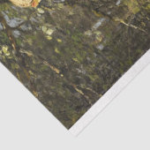 Portrait eines Jungen mit Hund in einem Wald (Knau Seidenpapier (Ausschnitt)