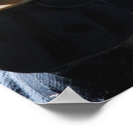 Portrait eines Kendo Fencer 6 Poster (Ecke)