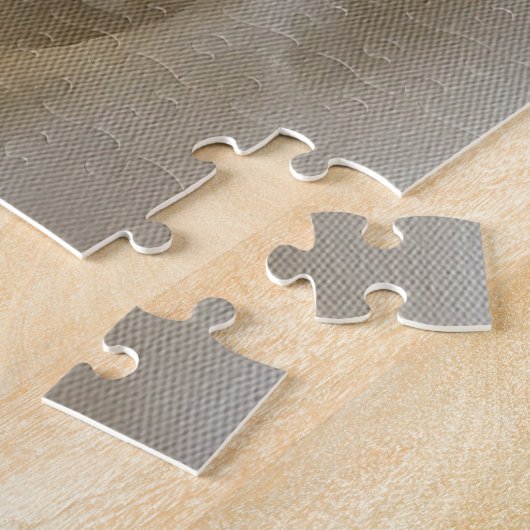 Portrait eines Königs Charles Cavalier Spaniel Puzzle (Seite)