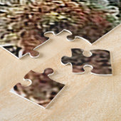 PORTRAIT EINES LADY MIT BLUME PUZZLE (Seite)