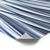 Portrait eines Lhasa Apso | AI Art Poster (Ecke)