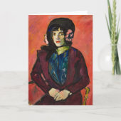 Portrait eines Mädchens | Henry Lyman Saően Karte (Vorderseite)