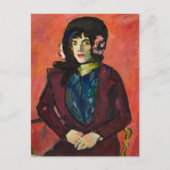 Portrait eines Mädchens | Henry Lyman Saően Postkarte (Vorderseite)