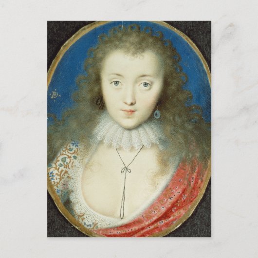 Portrait eines Mädchens Postkarte (Vorderseite)