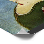 Portrait eines Mädchens von Pollaiuolo Piero Poster (Ecke)