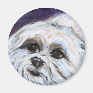 Portrait eines Malzes Magnet