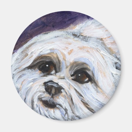 Portrait eines Malzes Magnet (Vorne)