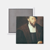 Portrait eines Mannes, 1549 Magnet (Vorderseite/Rückseite)
