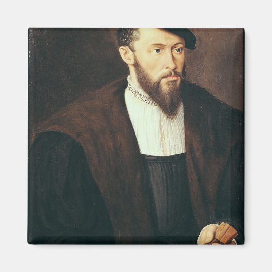 Portrait eines Mannes, 1549 Magnet (Vorne)