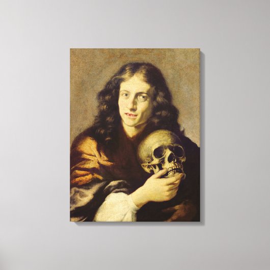 Portrait eines Mannes 2 Leinwanddruck (Vorderseite)