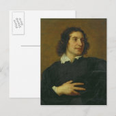 Portrait eines Mannes 2 Postkarte (Vorne/Hinten)